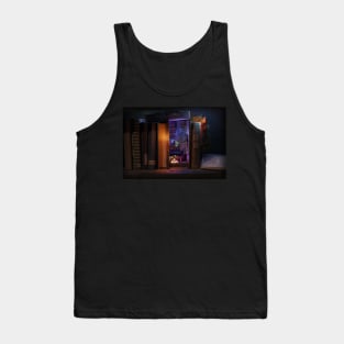 Bookshelf insert - wide - reading in bed Tank Top